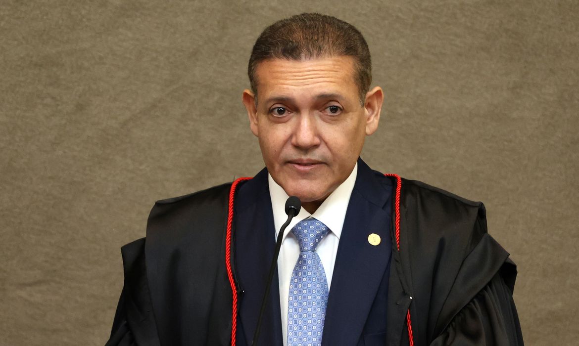 Brasília (DF), 12/05/2026 - O ministro, Kassio Nunes Marques, durante cerimônia de posse como novo presidente do TSE