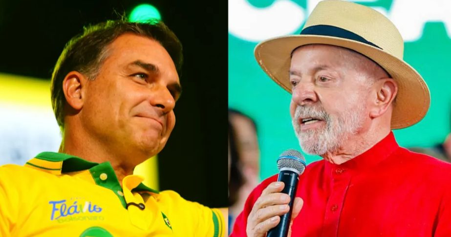 PESQUISA IPESPE: Flávio Bolsonaro tem 51,2% dos votos válidos, contra 48,8% de Lula