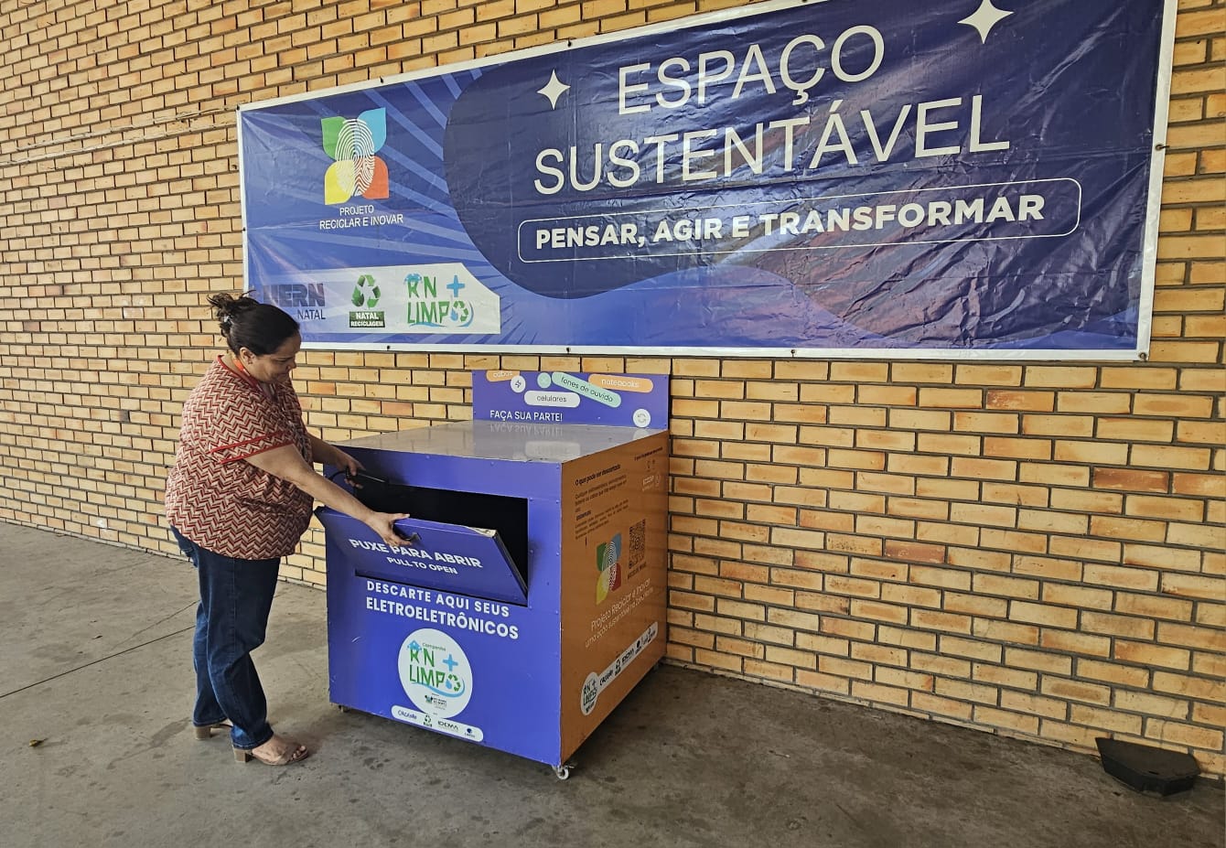 Moradores da Zona Norte podem descartar eletrônicos em ponto de coleta na Uern