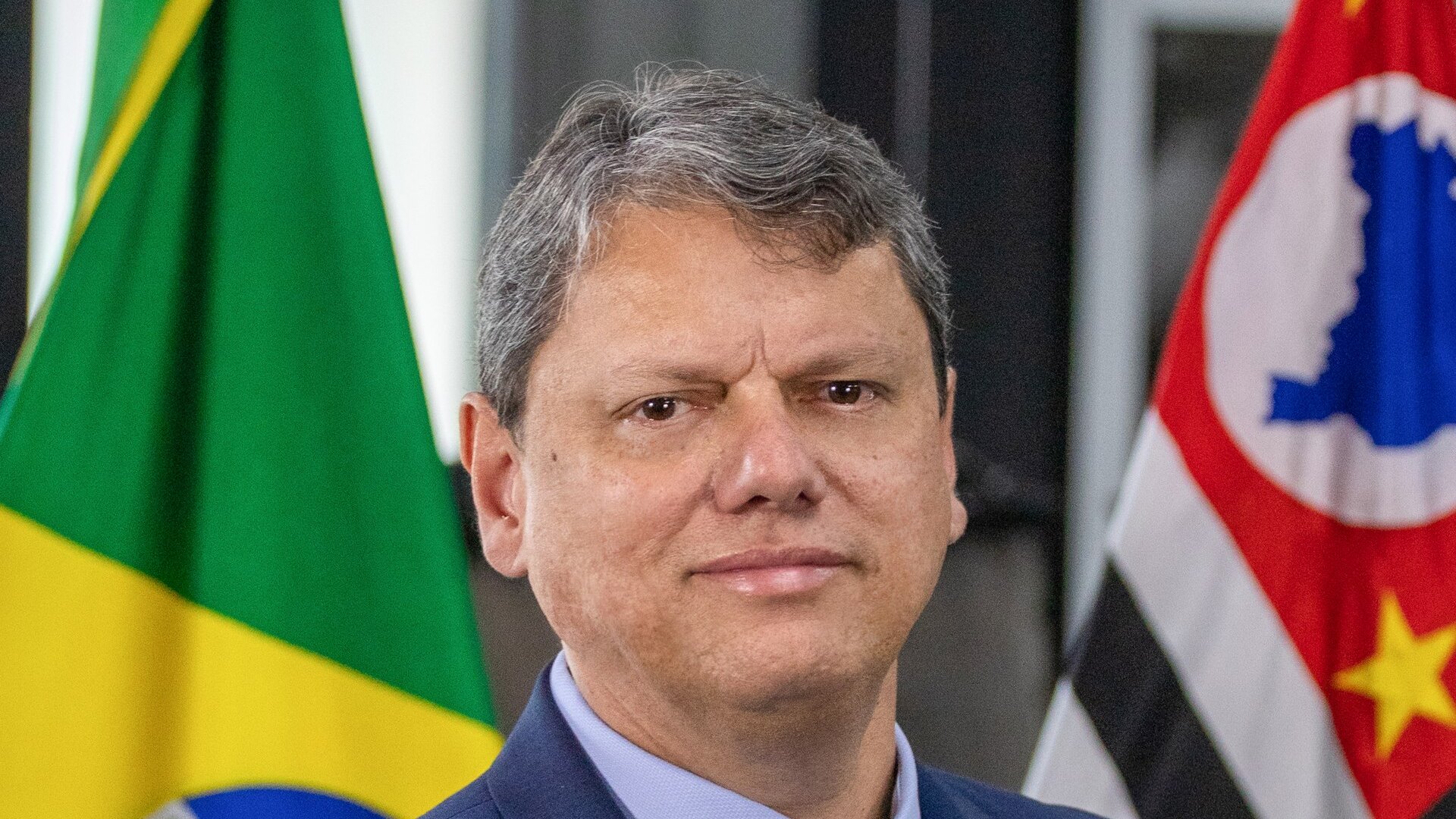 Foto de Tarcísio de Freitas, governador de São Paulo (Republicanos)
